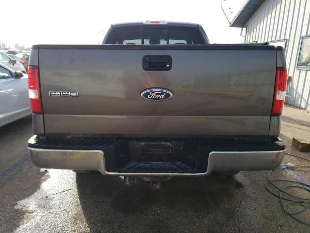 1FTPX14515FB21341 - 2005 FORD F150 GRAY photo 6