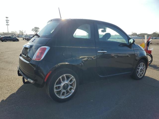 3C3CFFAR9DT748643 - 2013 FIAT 500 POP BLACK photo 3