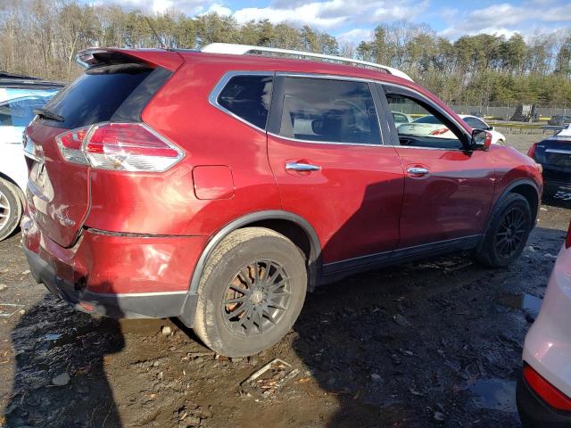 5N1AT2MV6GC879487 - 2016 NISSAN ROGUE S RED photo 3