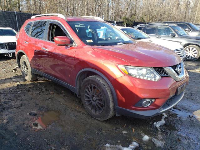 5N1AT2MV6GC879487 - 2016 NISSAN ROGUE S RED photo 4