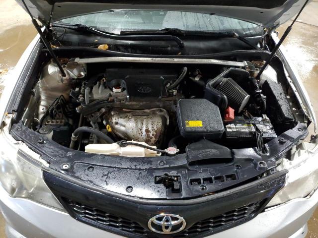 4T1BF1FK6CU135451 - 2012 TOYOTA CAMRY BASE SILVER photo 11