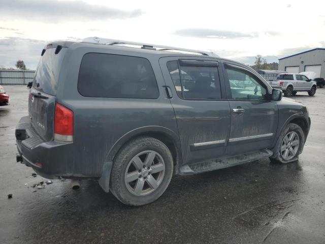 5N1AA0NE1AN621141 - 2010 NISSAN ARMADA PLATINUM GRAY photo 3