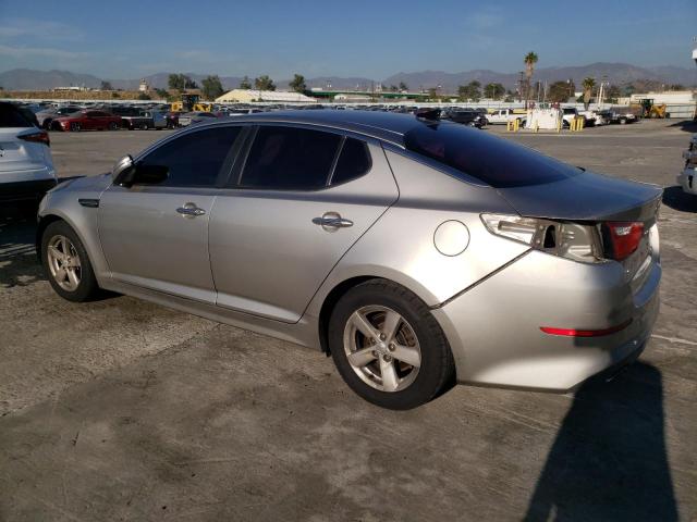 KNAGM4A71F5560804 - 2015 KIA OPTIMA LX SILVER photo 2