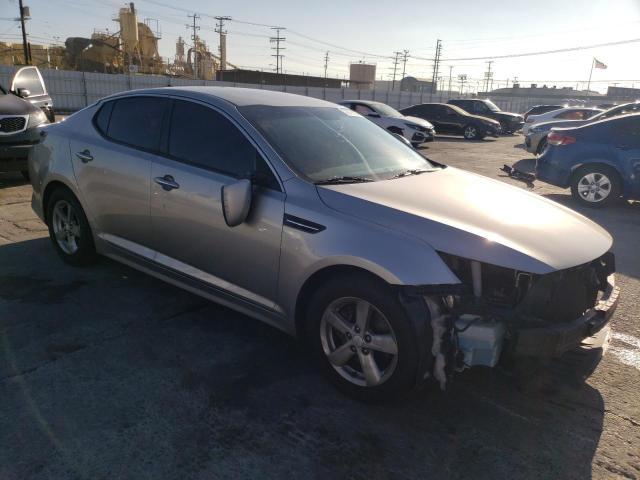 KNAGM4A71F5560804 - 2015 KIA OPTIMA LX SILVER photo 4