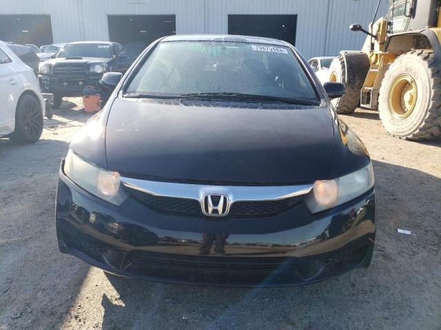 2HGFA1F50AH569722 - 2010 HONDA CIVIC LX BLACK photo 5