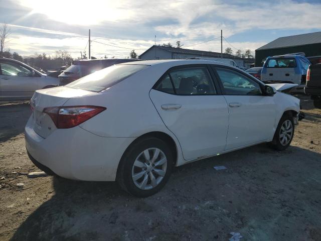 2T1BURHEXGC531739 - 2016 TOYOTA COROLLA L WHITE photo 3