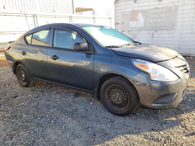 3N1CN7AP3FL951164 - 2015 NISSAN VERSA S GRAY photo 4