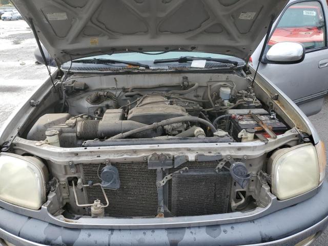 5TBBT44111S171051 - 2001 TOYOTA TUNDRA ACCESS CAB ნაცრისფერი ფოტო 12