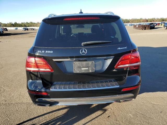 4JGDA5HB2HA814086 - 2017 MERCEDES-BENZ GLE 350 4MATIC BLACK photo 6