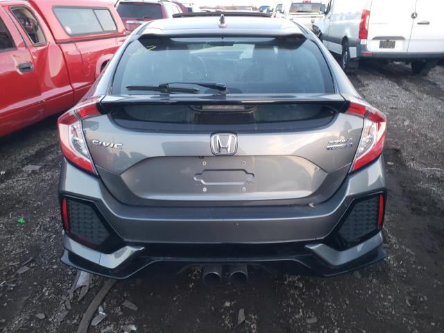 SHHFK7H90JU223981 - 2018 HONDA CIVIC SPORT TOURING GRAY photo 6