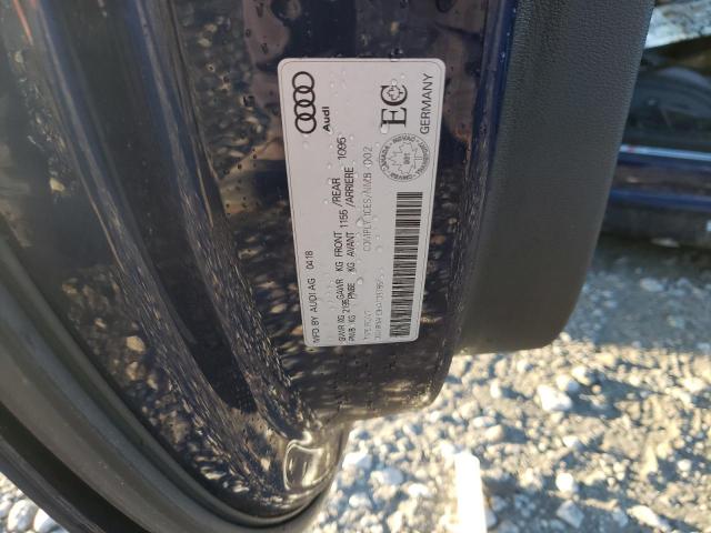 WAUR4AF59JA103785 - 2018 AUDI S5 PRESTIGE BLUE photo 13