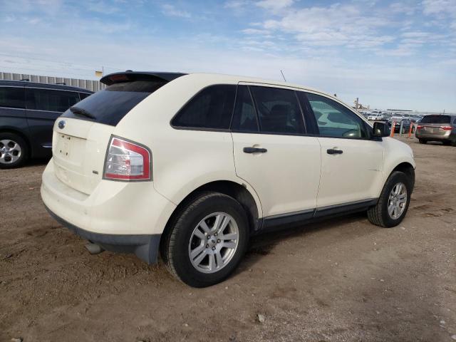 2FMDK46C98BA69411 - 2008 FORD EDGE SE WHITE photo 3