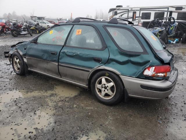 JF1GF4855TG810374 - 1996 SUBARU IMPREZA OUTBACK TEAL photo 2