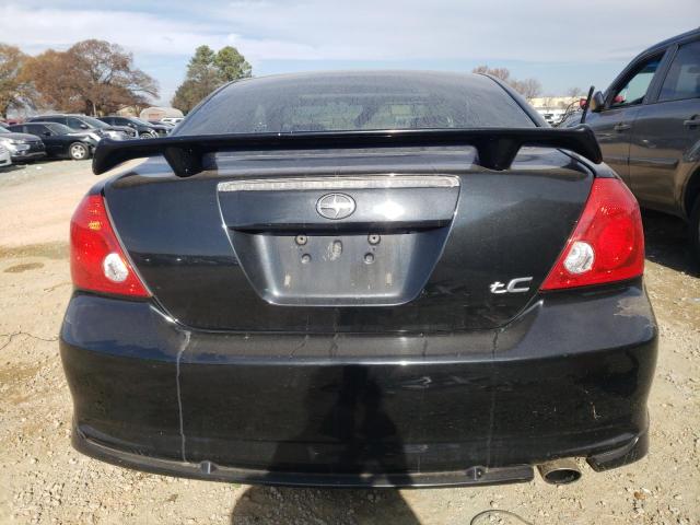 JTKDE177760072570 - 2006 TOYOTA SCION TC BLACK photo 6