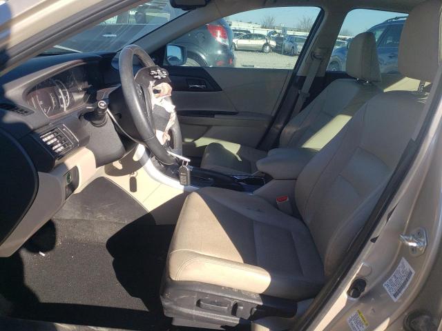 1HGCR3F88DA034447 - 2013 HONDA ACCORD EXL BEIGE photo 7