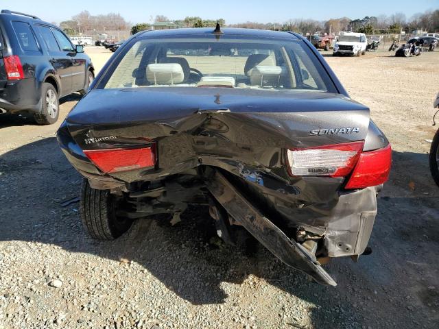 5NPET4AC5AH591783 - 2010 HYUNDAI SONATA GLS BLACK photo 6