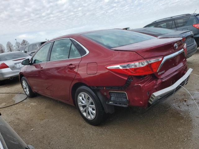 4T1BF1FK8FU922602 - 2015 TOYOTA CAMRY LE BURGUNDY photo 2