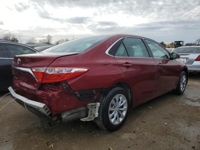 4T1BF1FK8FU922602 - 2015 TOYOTA CAMRY LE BURGUNDY photo 3