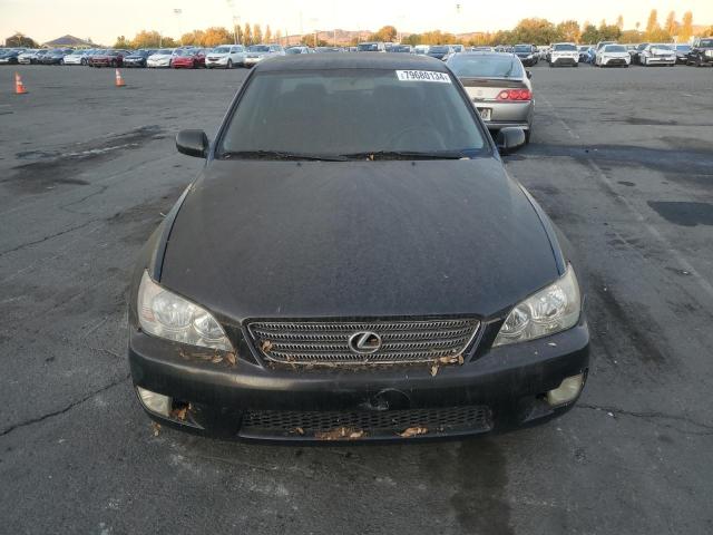 JTHBD182310025175 - 2001 LEXUS IS 300 BLACK photo 5