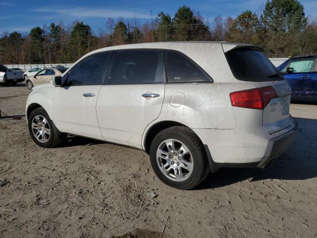 2HNYD28367H505381 - 2007 ACURA MDX TECHNOLOGY WHITE photo 2