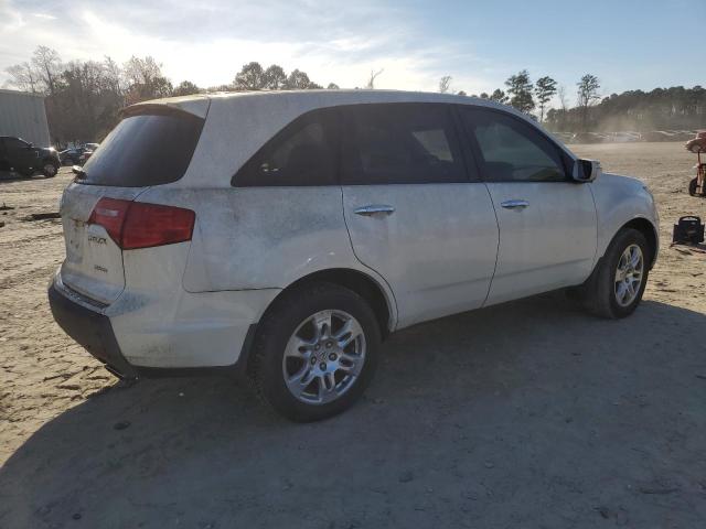 2HNYD28367H505381 - 2007 ACURA MDX TECHNOLOGY WHITE photo 3