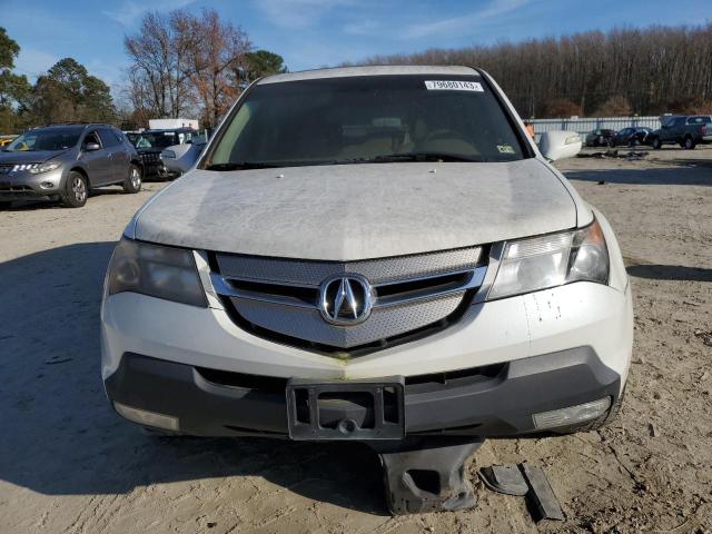 2HNYD28367H505381 - 2007 ACURA MDX TECHNOLOGY WHITE photo 5