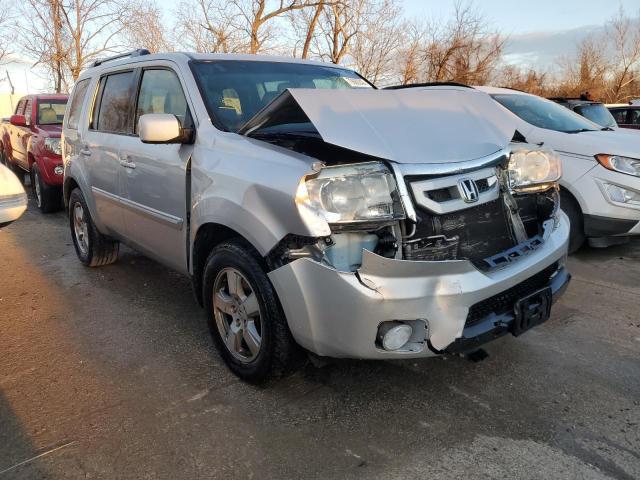 5FNYF4H59BB104855 - 2011 HONDA PILOT EXL SILVER photo 4