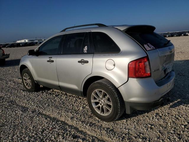 2FMDK3GC8DBC06437 - 2013 FORD EDGE SE SILVER photo 2