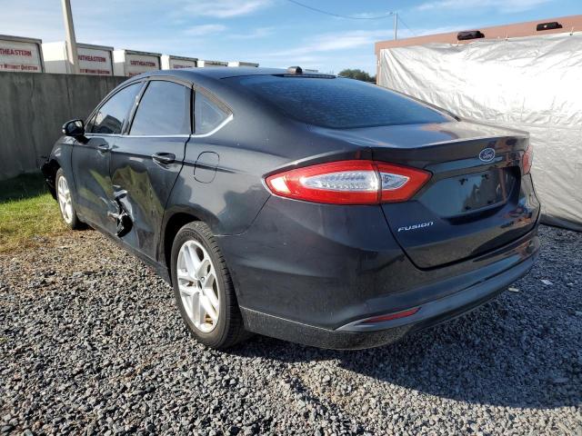 3FA6P0H71ER350290 - 2014 FORD FUSION SE BLACK photo 2