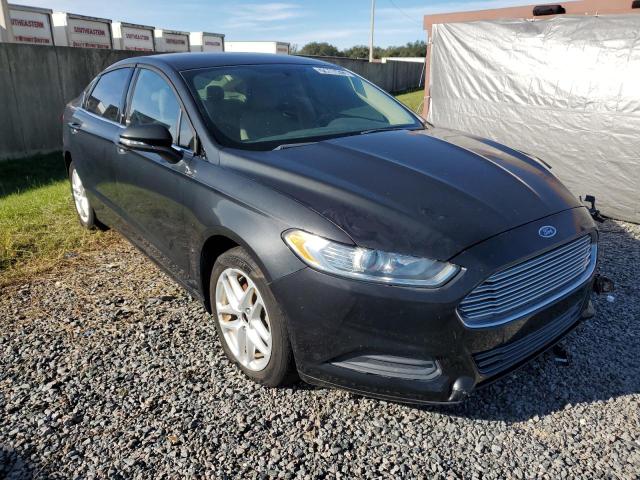 3FA6P0H71ER350290 - 2014 FORD FUSION SE BLACK photo 4