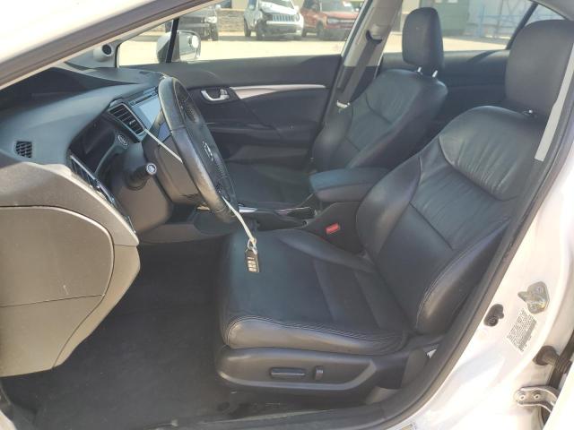 19XFB2F96FE012787 - 2015 HONDA CIVIC EXL თეთრი ფოტო 7
