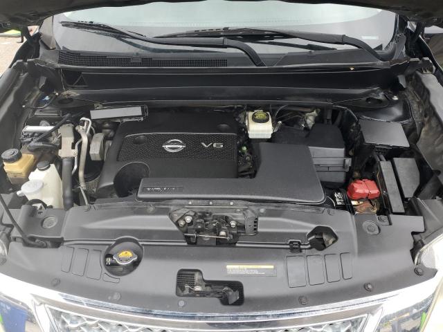 5N1AR2MN6EC672593 - 2014 NISSAN PATHFINDER S BLACK photo 12