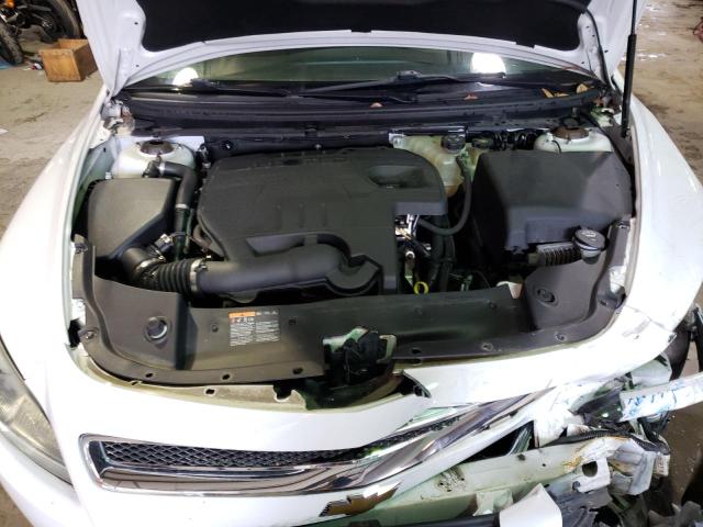 1G1ZC5E1XBF392152 - 2011 CHEVROLET MALIBU 1LT Biały zdjęcie 11
