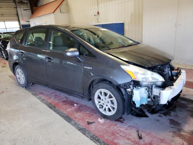 JTDZN3EU4D3266454 - 2013 TOYOTA PRIUS V BLUE photo 4