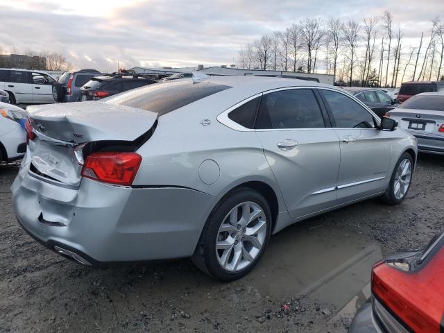 2G1145S35H9120853 - 2017 CHEVROLET IMPALA PREMIER SILVER photo 3