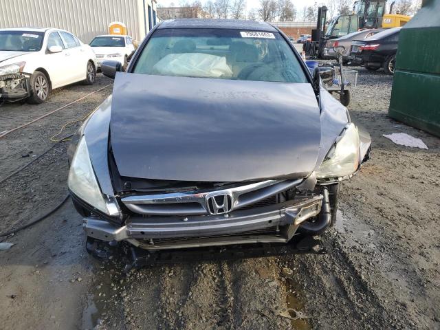 1HGCM56717A081132 - 2007 HONDA ACCORD EX GRAY photo 5