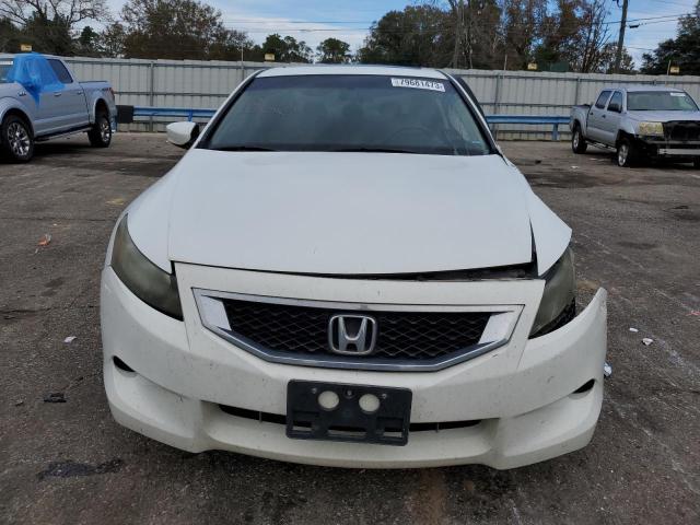 1HGCS1B88AA019182 - 2010 HONDA ACCORD EXL WHITE photo 5