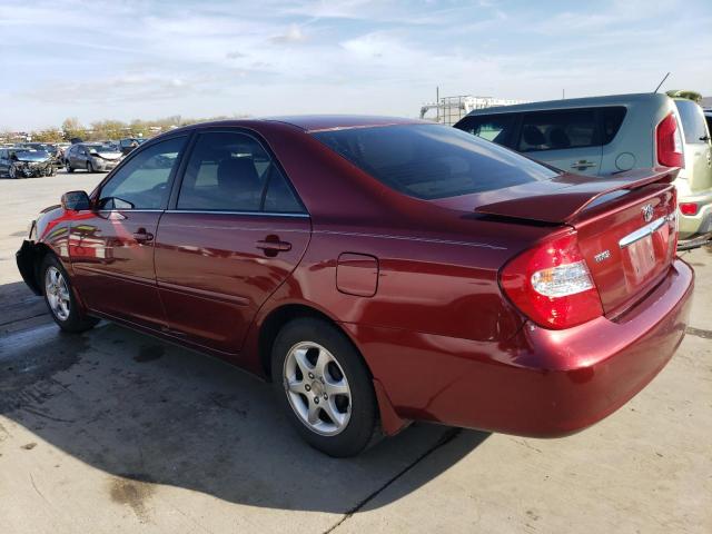 4T1BE32K34U368063 - 2004 TOYOTA CAMRY LE BURGUNDY photo 2