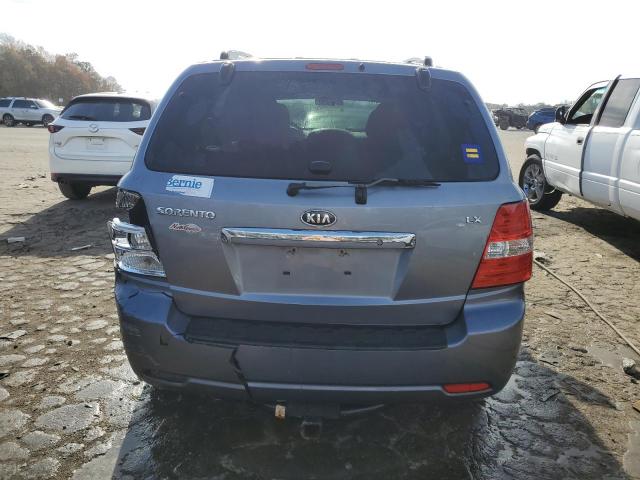 KNDJD735985818205 - 2008 KIA SORENTO EX BLUE photo 6