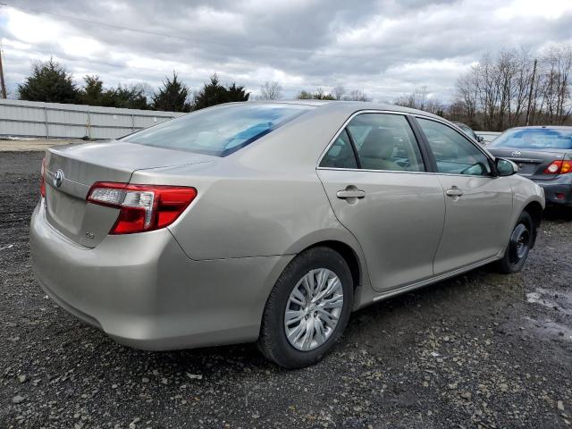 4T4BF1FK2ER413447 - 2014 TOYOTA CAMRY L TAN photo 3