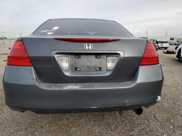 1HGCM56486A003550 - 2006 HONDA ACCORD LX GRAY photo 6