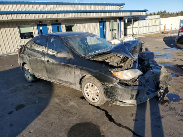 KMHDU4AD8AU858045 - 2010 HYUNDAI ELANTRA BLUE BLACK photo 4