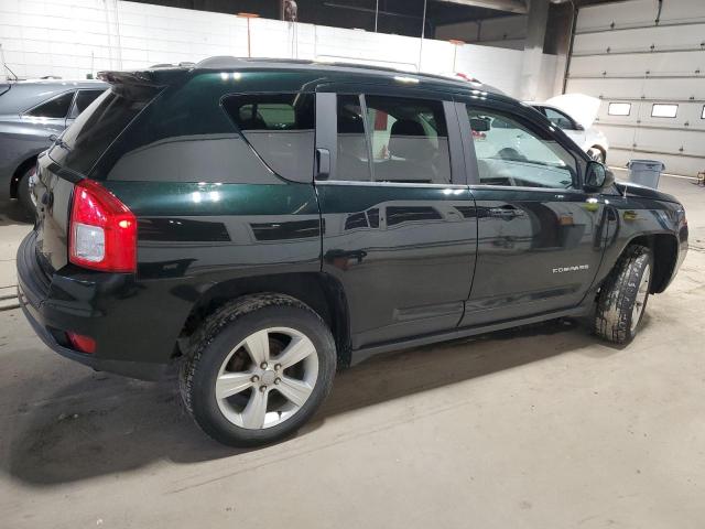 1C4NJDBB0DD207690 - 2013 JEEP COMPASS SPORT GREEN photo 3