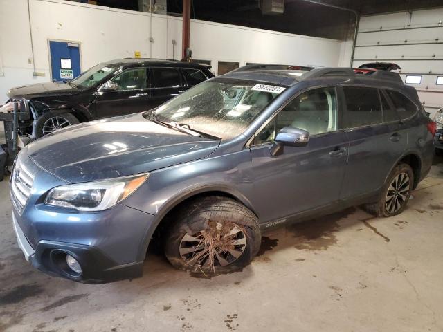 4S4BSANC3G3335186 - 2016 SUBARU OUTBACK 2.5I LIMITED BLUE photo 1