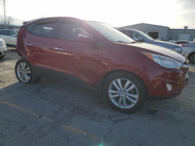 KM8JU3AC9BU230436 - 2011 HYUNDAI TUCSON GLS RED photo 4