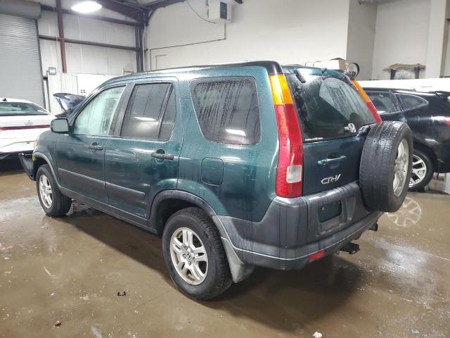 JHLRD78894C026571 - 2004 HONDA CR-V EX GREEN photo 2