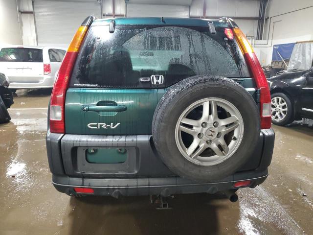 JHLRD78894C026571 - 2004 HONDA CR-V EX GREEN photo 6