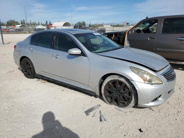 JN1CV6AP8BM505859 - 2011 INFINITI G37 BASE SILVER photo 4