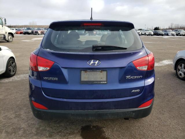 KM8JTCAC1AU058291 - 2010 HYUNDAI TUCSON GLS BLUE photo 6