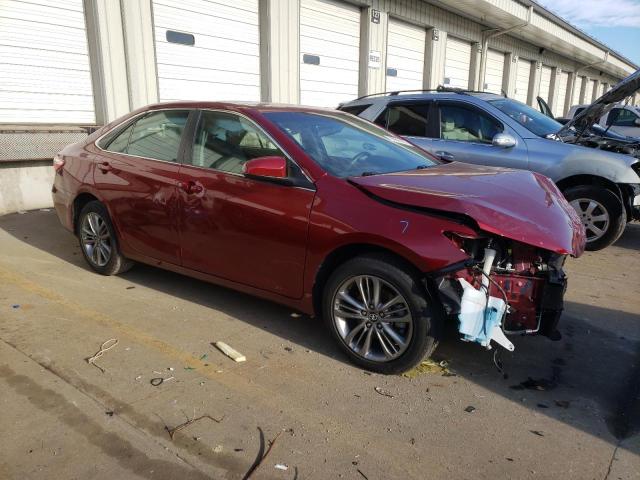 4T1BF1FK0HU697871 - 2017 TOYOTA CAMRY LE RED photo 4